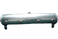 LRD-12 Gallon Aluminum Air Tank (8) 1/2" ports ports 44"L X 12.5"H EQUIVALENT TO AIR LIFT 10997 DOT APPROVED (4 ports on face 1 port on top/bottom & each end) 111197