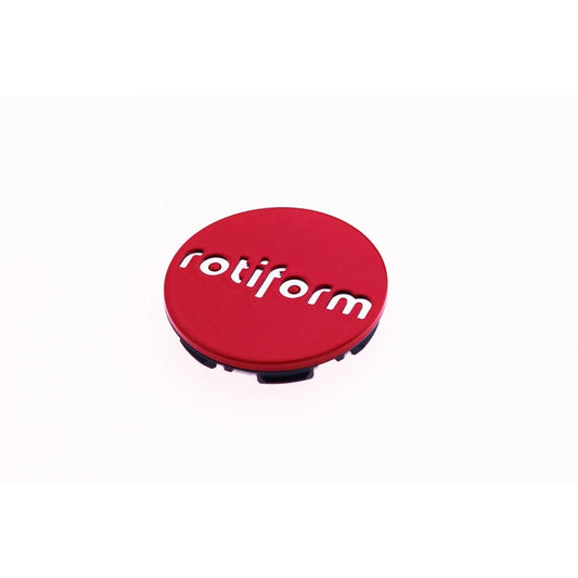 Rotiform Push-in Center Cap - Red & Chrome