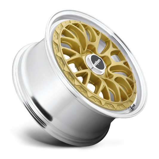 Rotiform LSR Cast Wheel - Gold & Machined