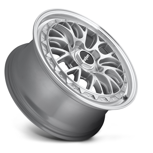 Rotiform LSR Cast Wheel - Silver & Machined