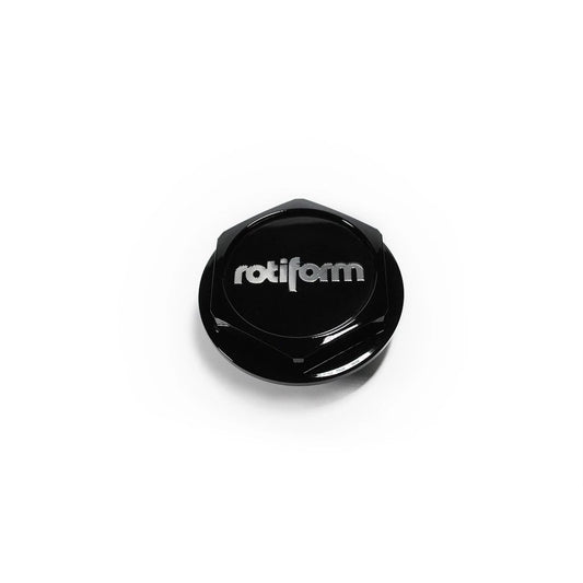 Rotiform Billet Hex Center Cap (AeroDisc) - Black
