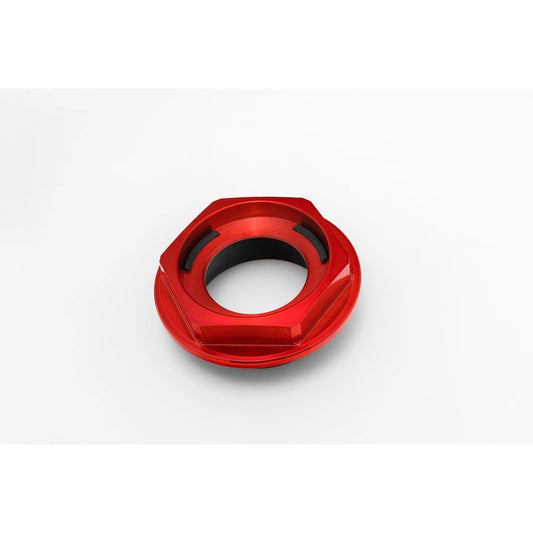 Rotiform Hex Center Cap - Candy Red