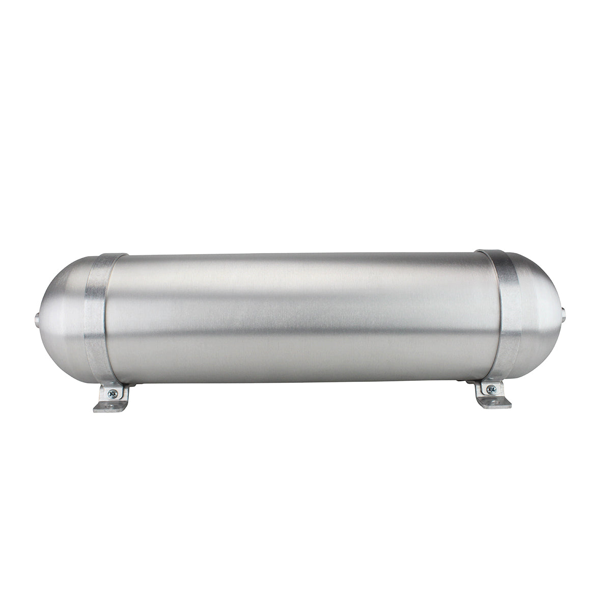 SA624025-01 Seamless Tanks Aluminum Air Tank 24" Length 6.625" Diameter, (5) 1/4" Ports, 200psi Rated, 2.89 Gallons