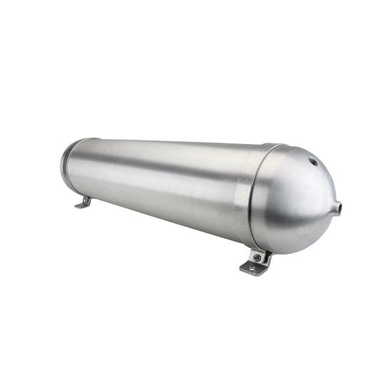 SA632038-01 Seamless Tanks Aluminum Air Tank 32" Length 6.625" Diameter, (4) 3/8" Ports (1) 1/4" Port, 200 psi Rated, 4 Gallons