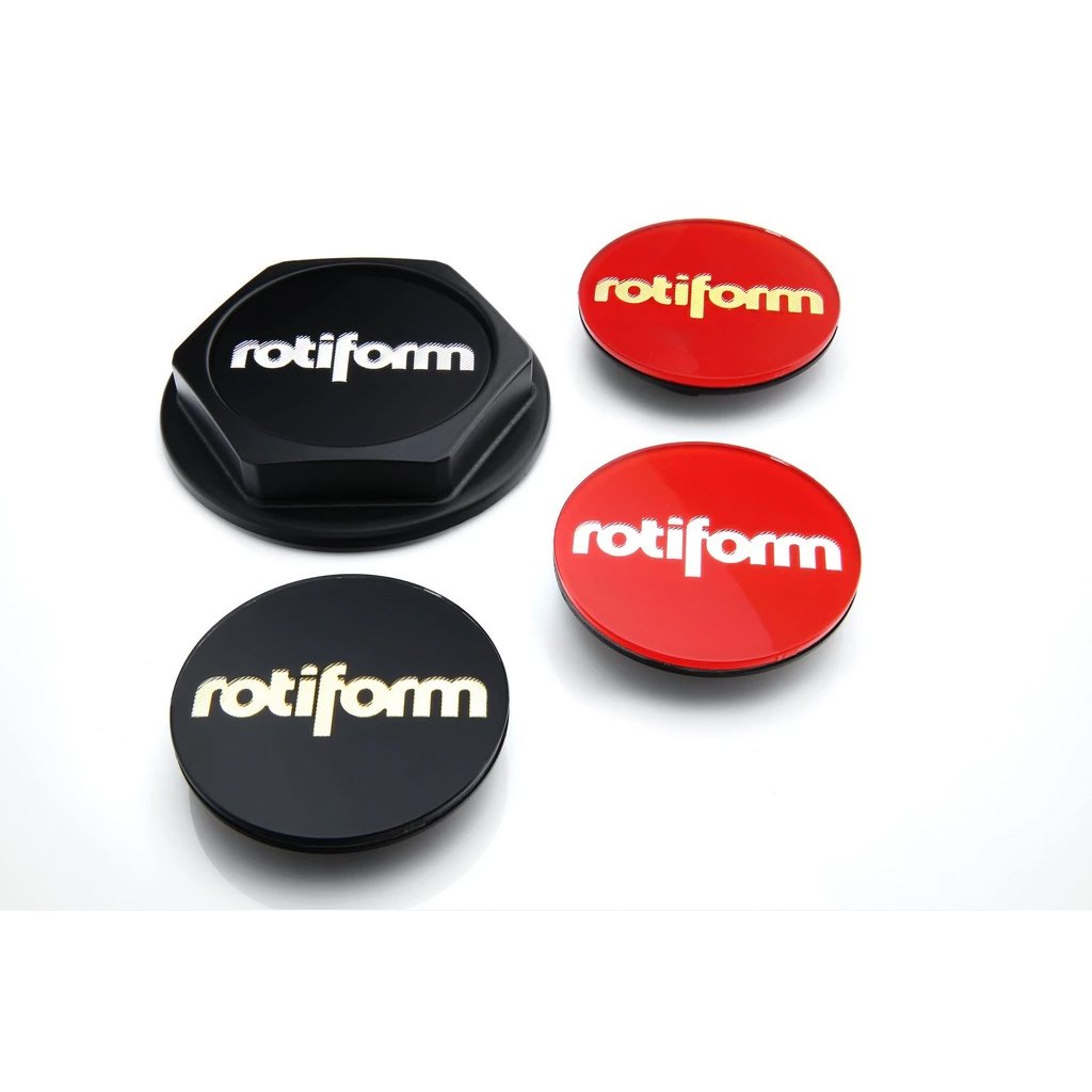 Rotiform Hex Center Cap Insert - "Rotiform" Logo