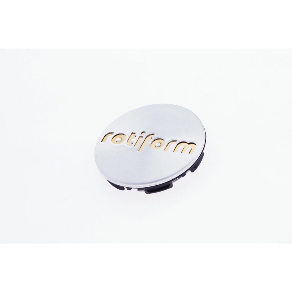 Rotiform Push-in Center Cap - Machined Silver & Gold