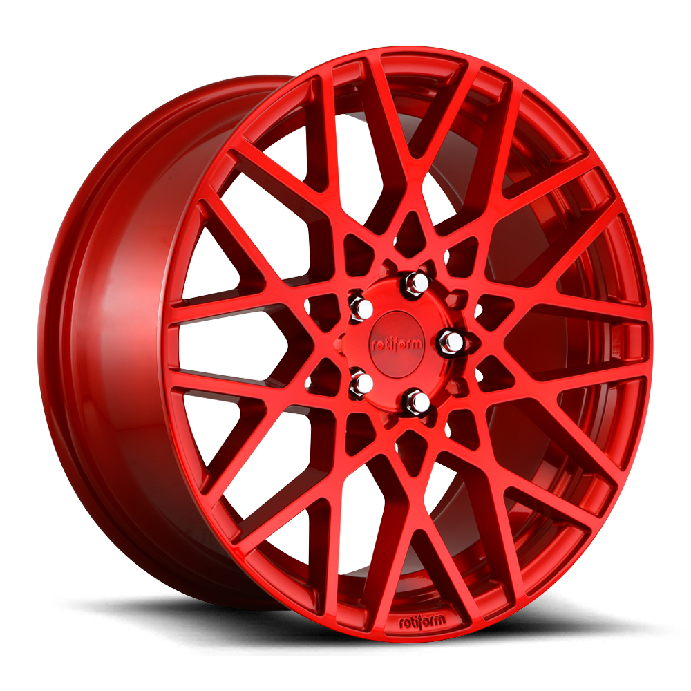 Rotiform BLQ Cast Wheel - Candy Red