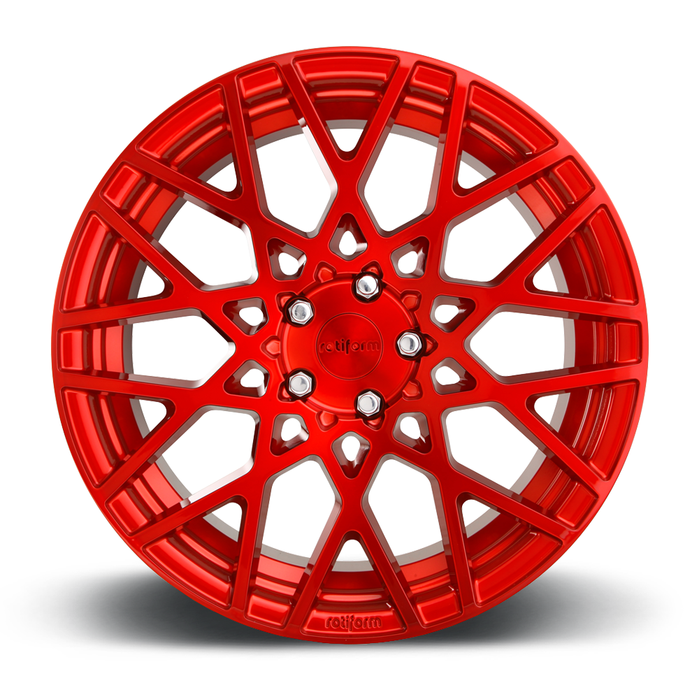 Rotiform BLQ Cast Wheel - Candy Red