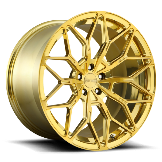 BTC Custom Forged - Candy Gold w/ Brushed Face Polished Windows