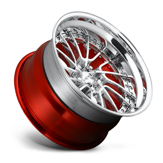 DVO Custom Forged - Polished w/ Red Inner