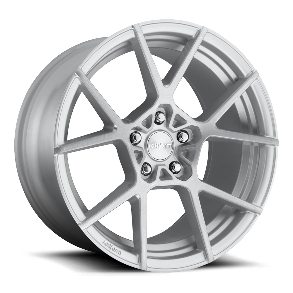Rotiform KPS Cast Wheel - Brushed with Silver Lip