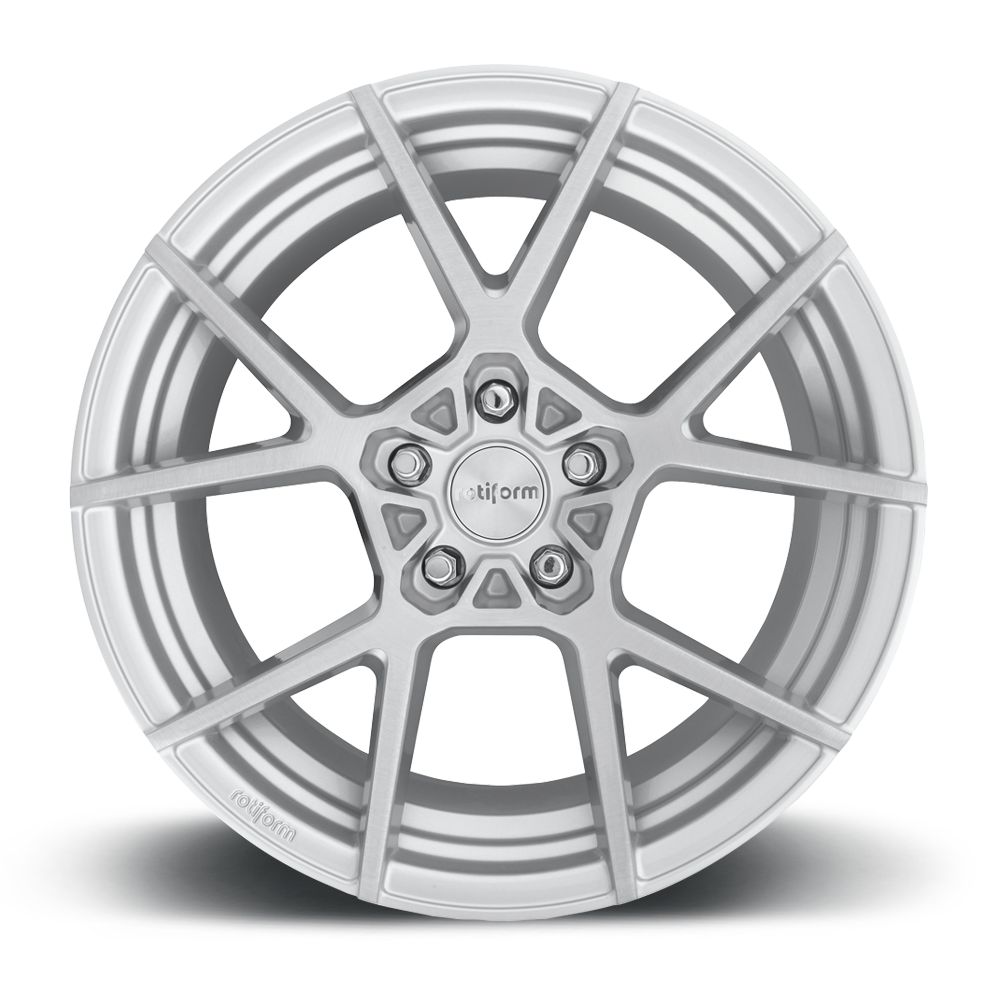 Rotiform KPS Cast Wheel - Brushed with Silver Lip