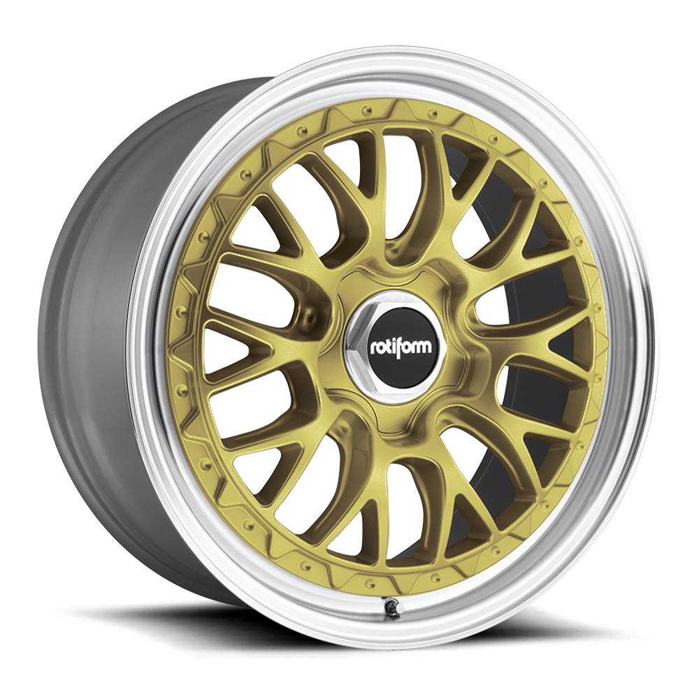 Rotiform LSR Cast Wheel - Gold & Machined