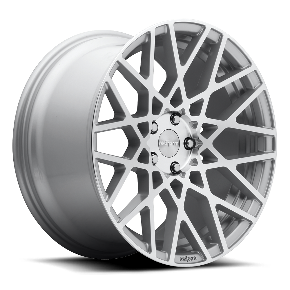 Rotiform BLQ Cast Wheel - Silver & Machined